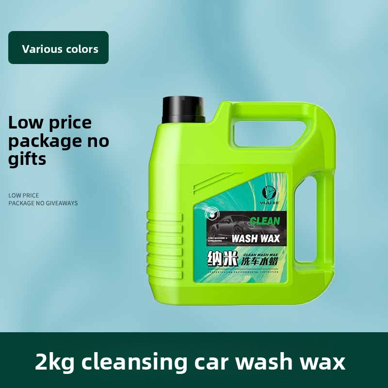 Car Wash Liquid, Water Wax Tools