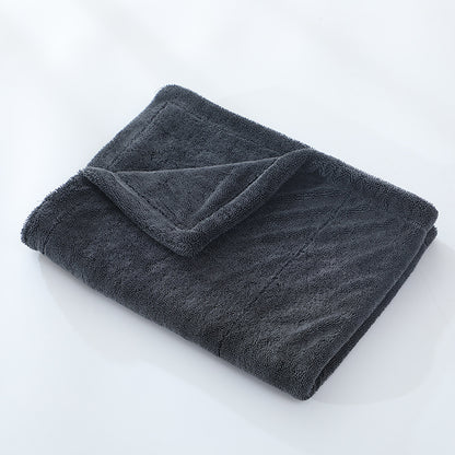 Car washing dual-color double-layer cleaning cloth