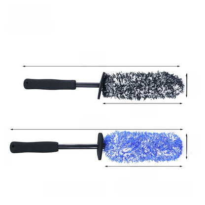 Car Wheel Hub Cleaning Brush with Rim and Soft Bristles