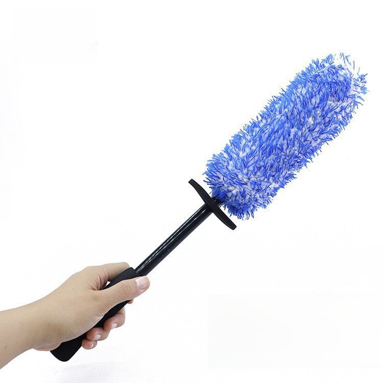 Car Wheel Hub Cleaning Brush with Rim and Soft Bristles