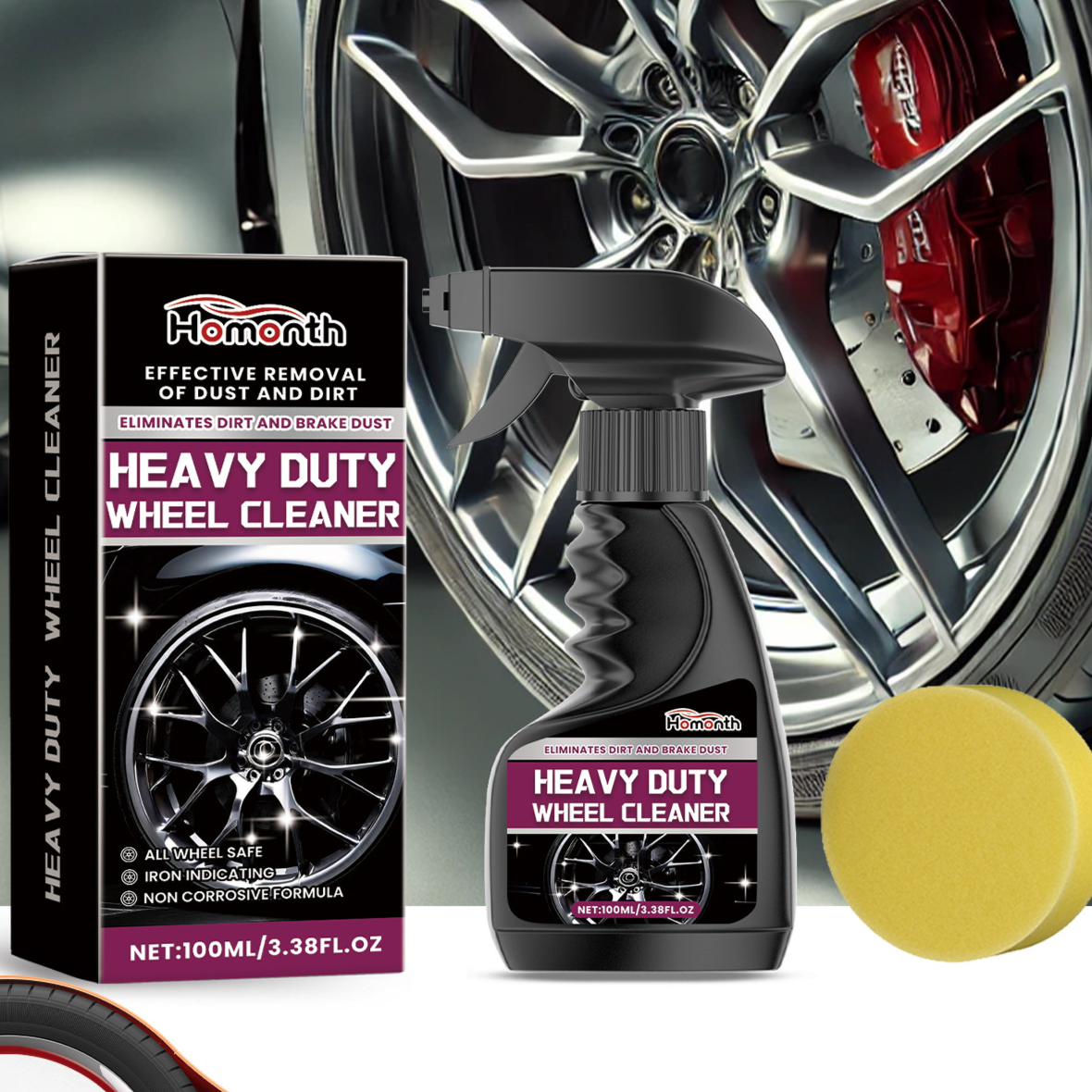 Car Wheel Rim Cleaner