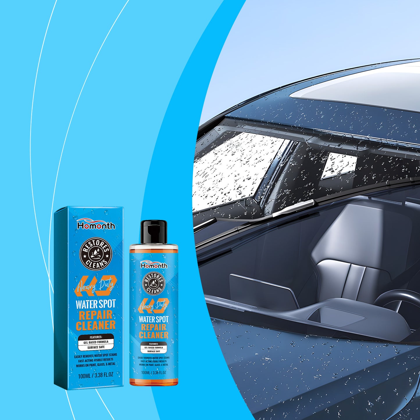 Car Window Glass Cleaner