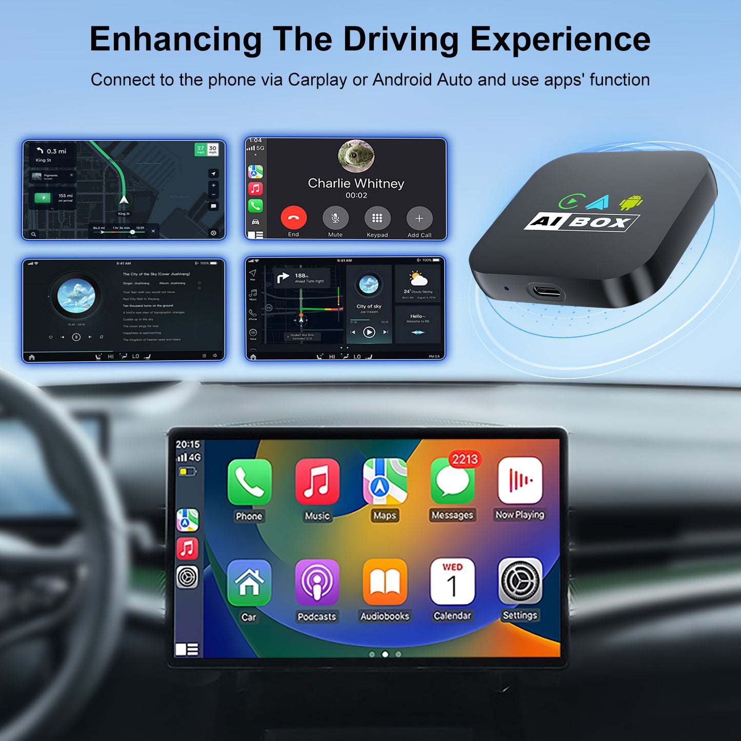 Car wireless box
