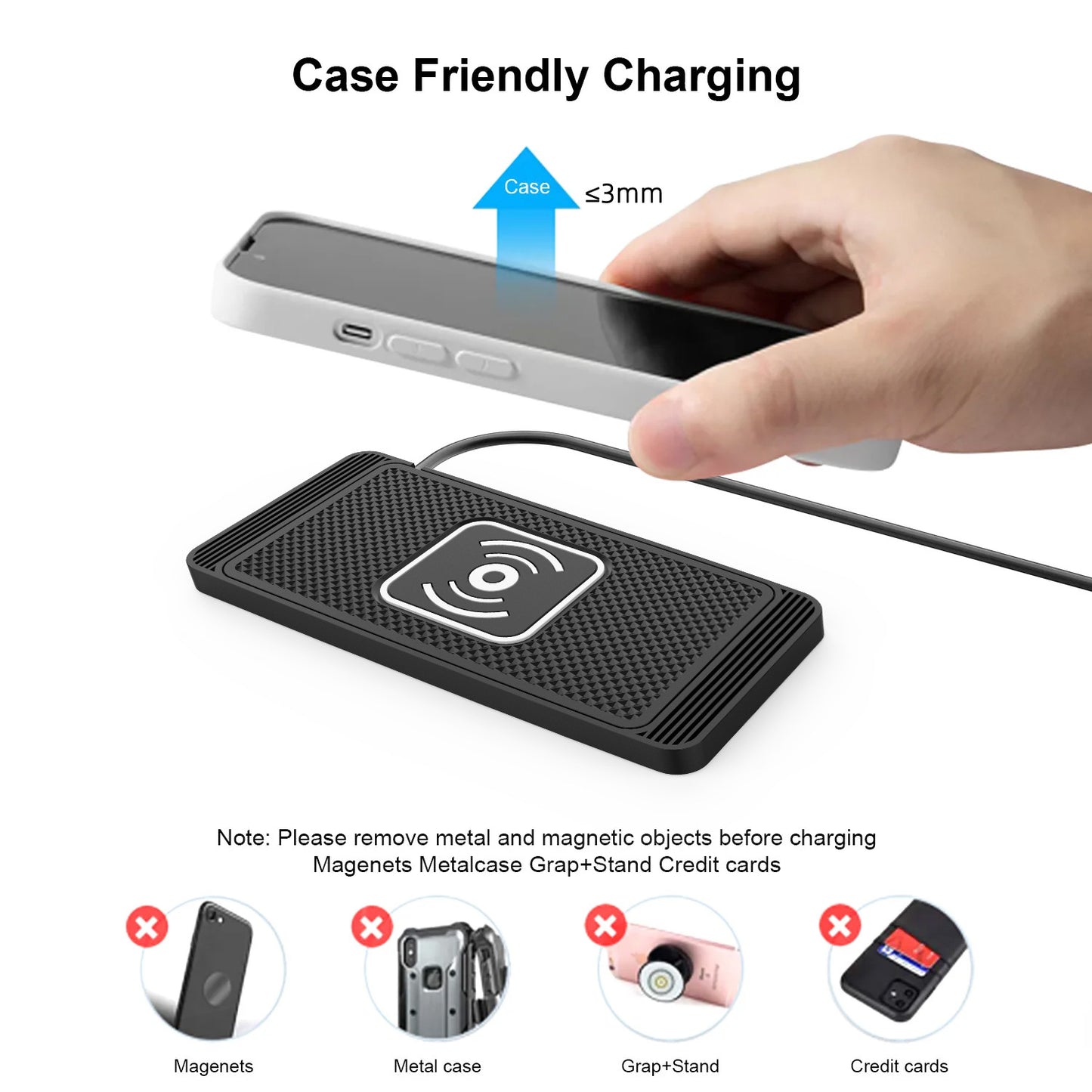 Car Wireless Charger 15W