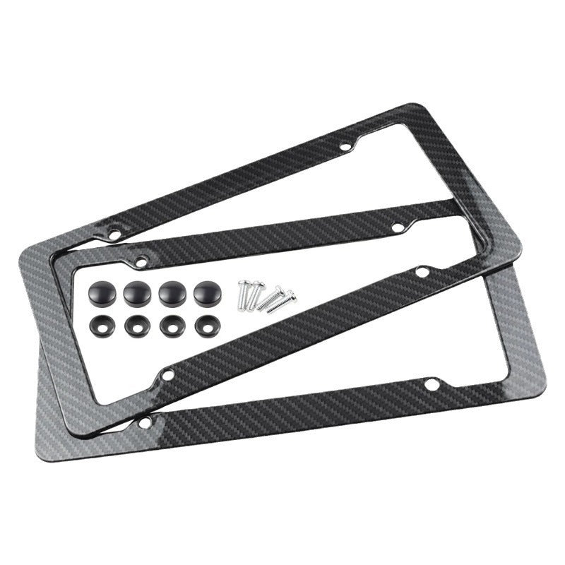 Carbon Fiber ABS License Plate Frame