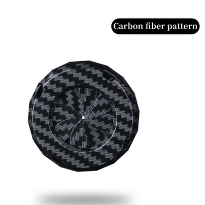 Carbon Fiber Car Ignition Button Cover