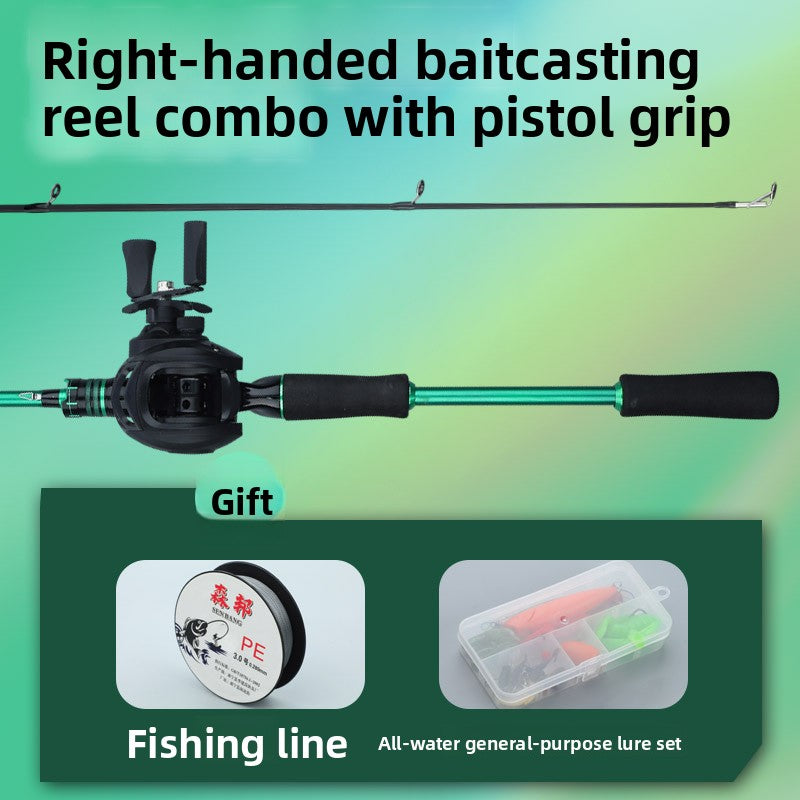 Carbon Fiber Fishing Rod Combo