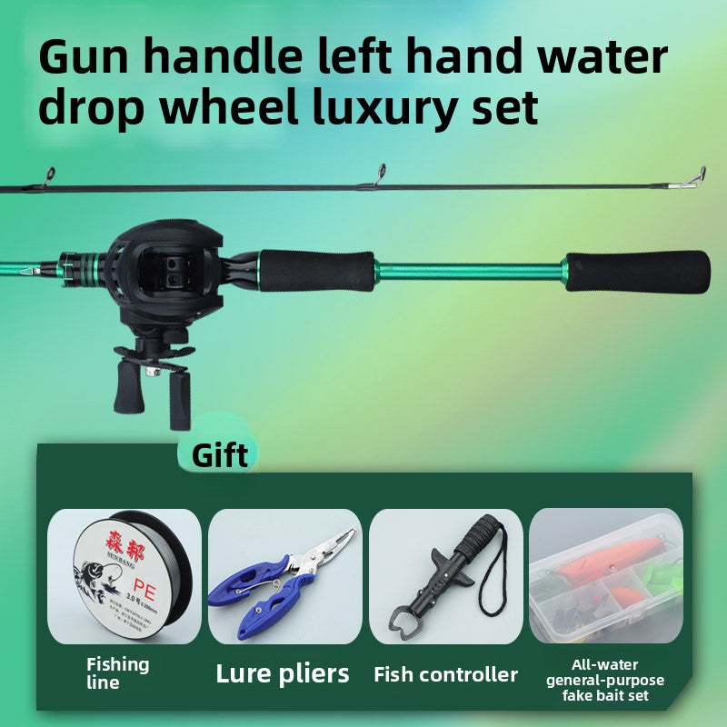 Carbon Fiber Fishing Rod Combo