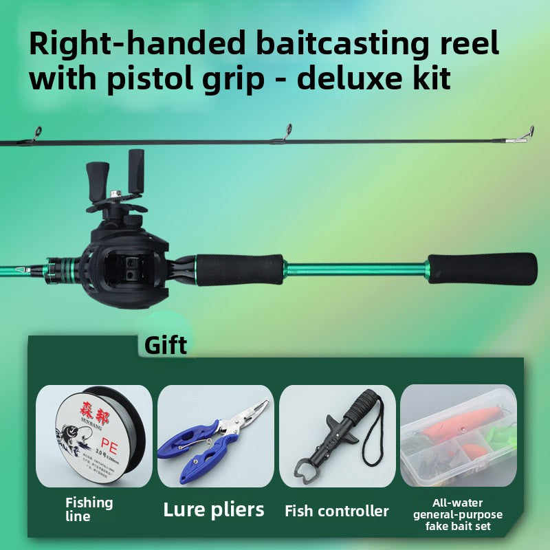 Carbon Fiber Fishing Rod Combo