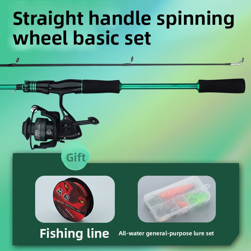 Carbon Fiber Fishing Rod Combo