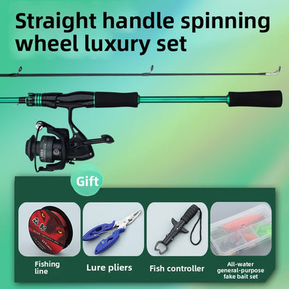 Carbon Fiber Fishing Rod Combo