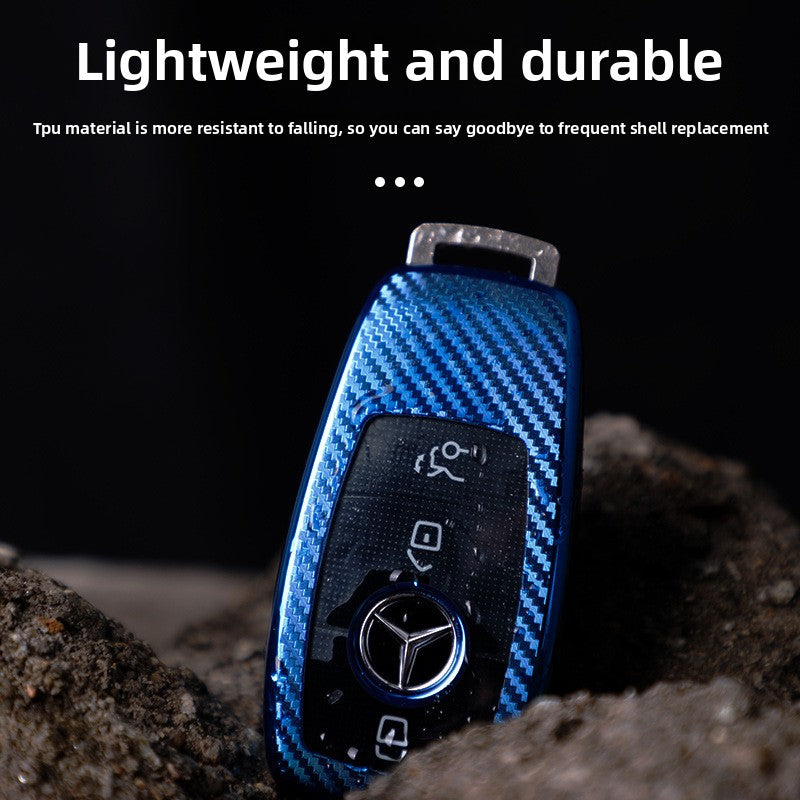Carbon fiber key cover