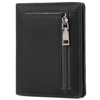 Carbon fiber leather wallet