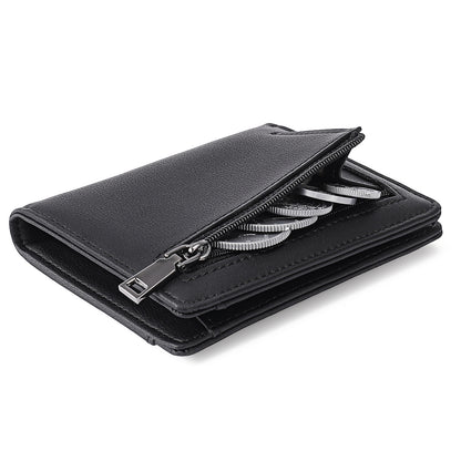 Carbon fiber leather wallet