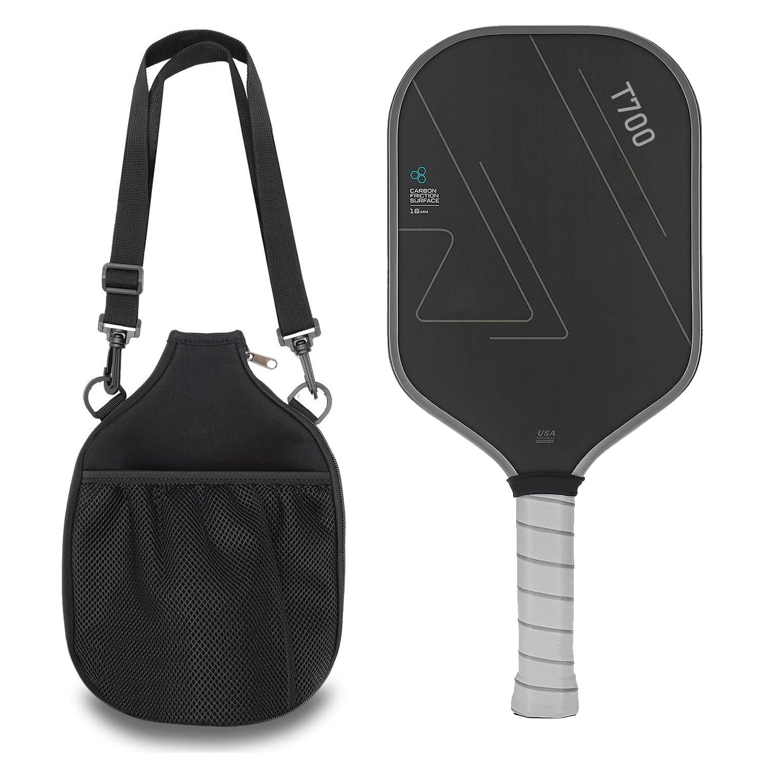 Carbon Fiber Peak Racket Frosted