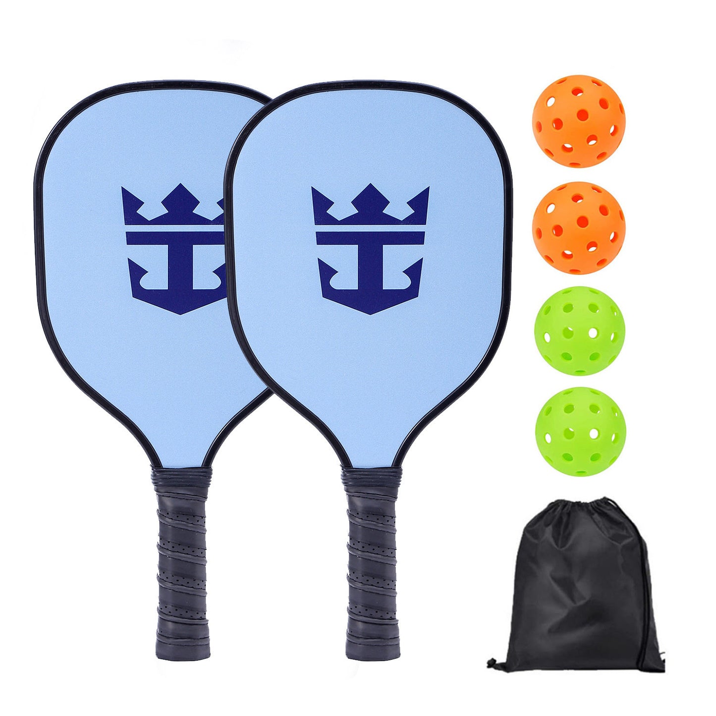 Carbon Fiber Pickleball Paddles Complete