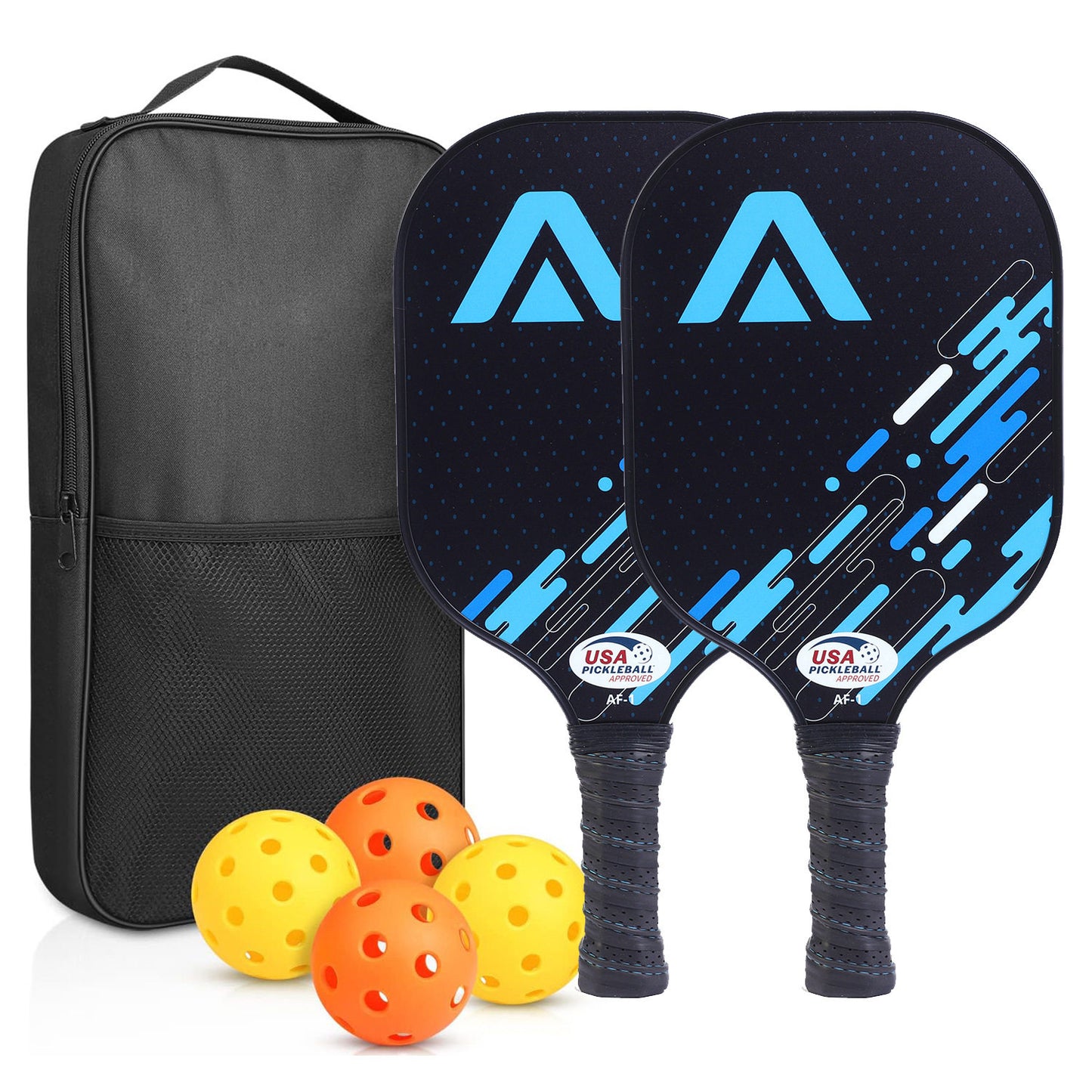 Carbon Fiber Pickleball Paddles Complete