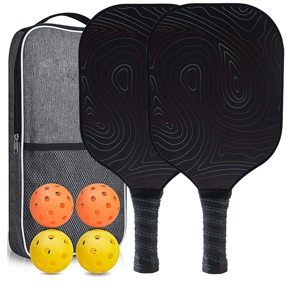 Carbon Fiber Pickleball Paddles Complete