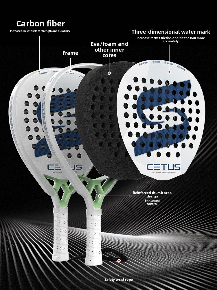 Carbon Fiber Plate Tennis Racket