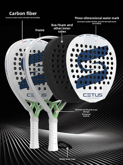 Carbon Fiber Plate Tennis Racket