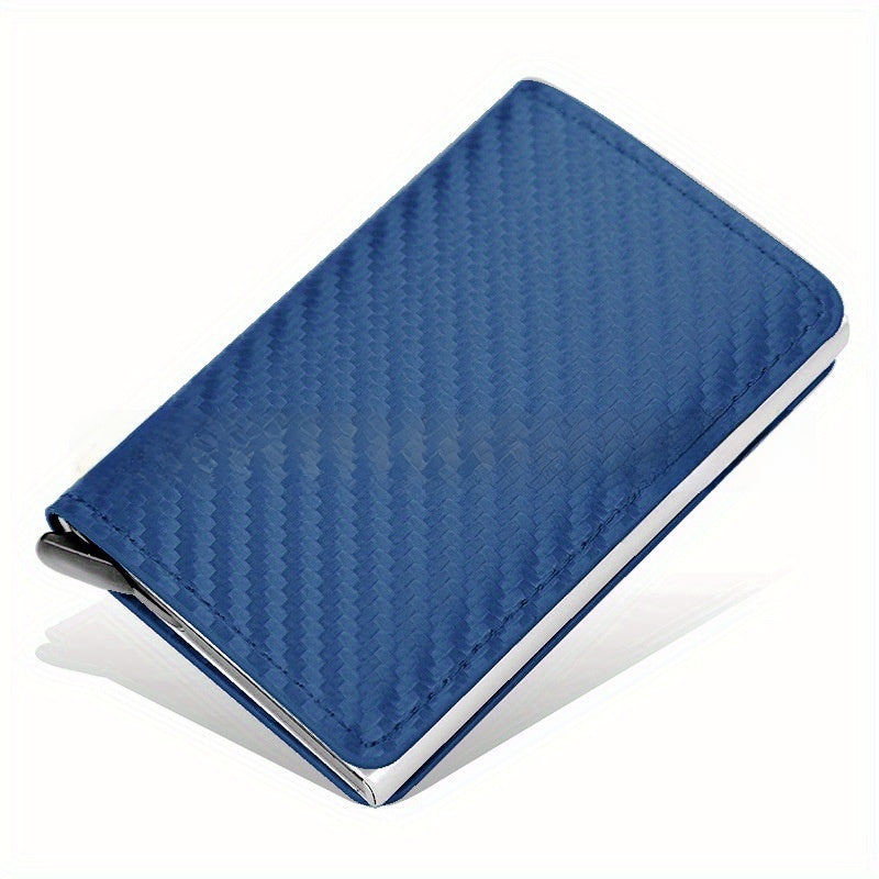 Carbon Fiber RFID Anti-Theft Automatic Card Holder