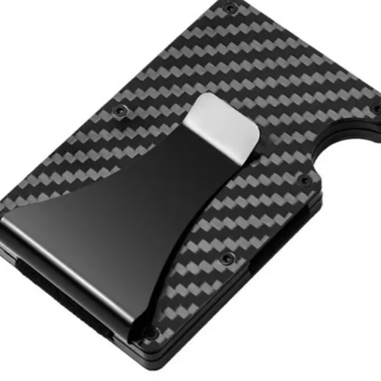 Carbon Fiber RFID Card Holder