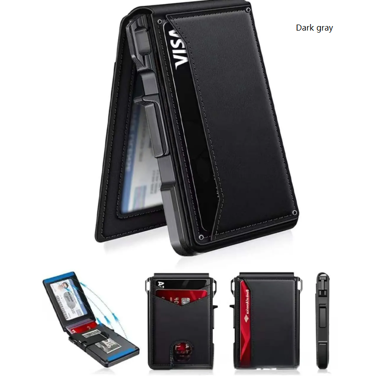 Carbon Fiber RFID Protective Card Case