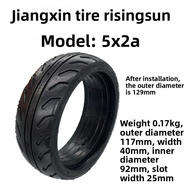 Carbon Fiber Solid Tire for Electric Scooter