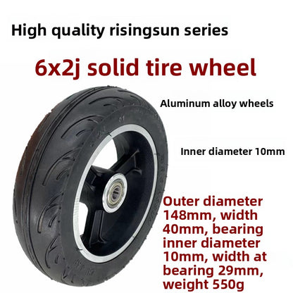 Carbon Fiber Solid Tire for Electric Scooter