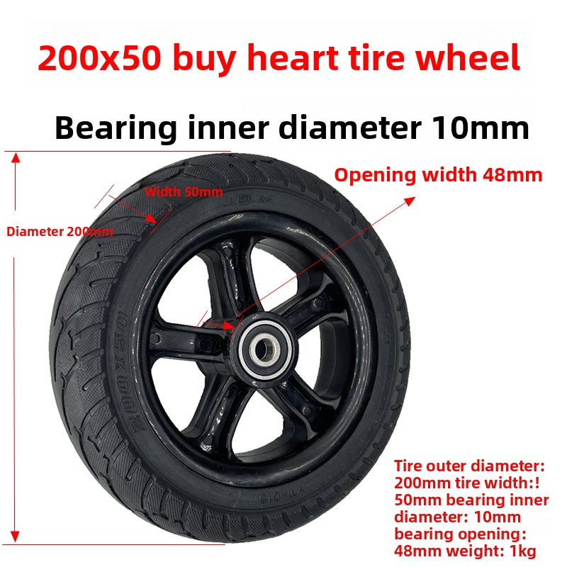 Carbon Fiber Solid Tire for Electric Scooter