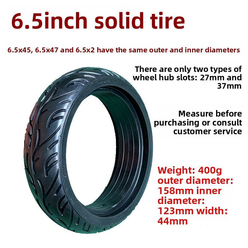 Carbon Fiber Solid Tire for Electric Scooter