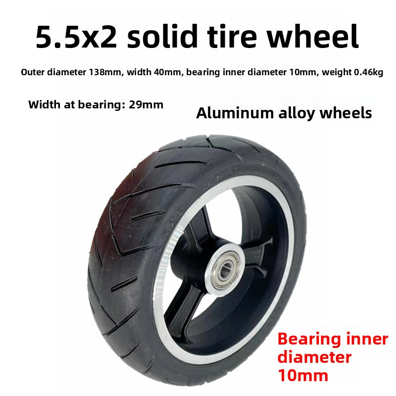 Carbon Fiber Solid Tire for Electric Scooter
