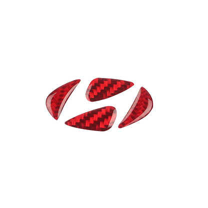 Carbon Fiber Steering Wheel Decorative Sticker