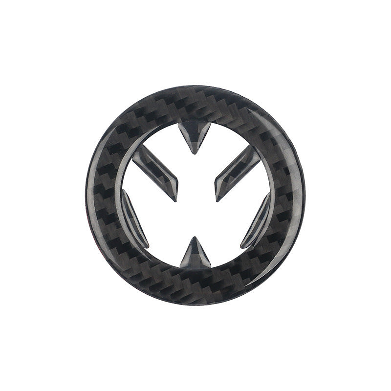 Carbon Fiber Steering Wheel Decorative Sticker