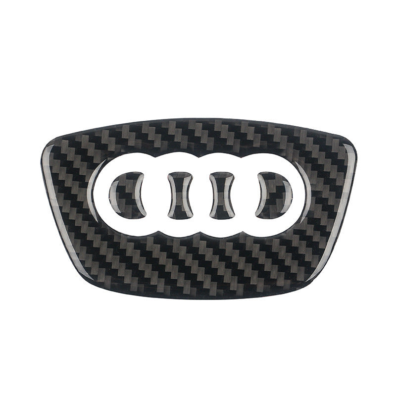 Carbon Fiber Steering Wheel Decorative Sticker