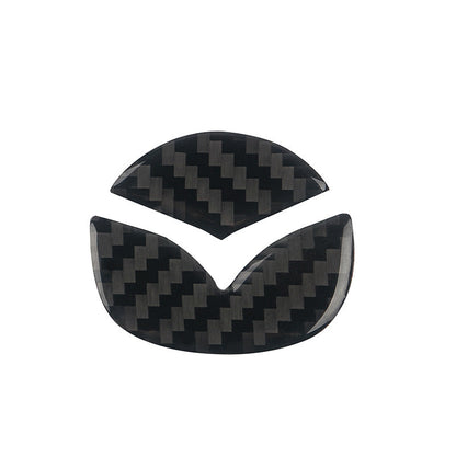 Carbon Fiber Steering Wheel Decorative Sticker