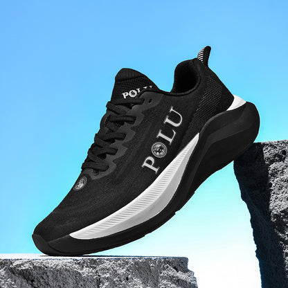 Carbon Plate Running Shoes Breathable Mesh Sports Shoes