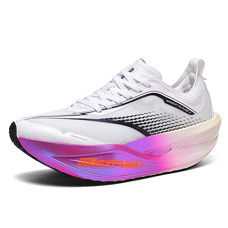 Carbon Plate Running Shoes Cushioned Sports Footwear