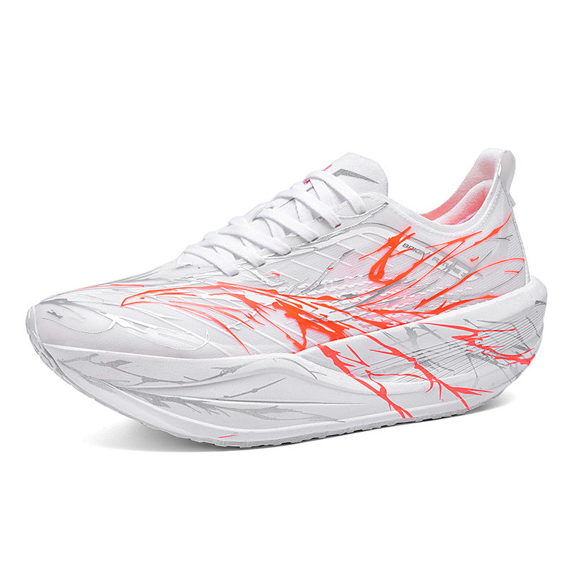 Carbon Plate Running Shoes Cushioned Sports Footwear
