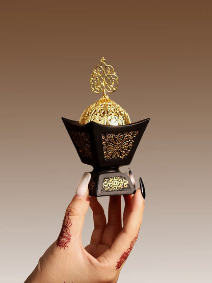 Carbon-smoked furnace incense
