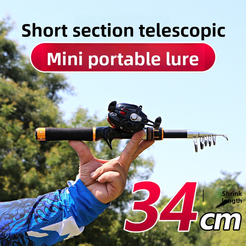 Carbon Telescopic Fishing Rod