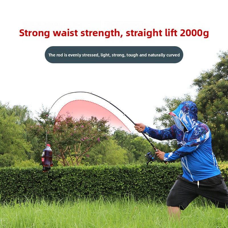 Carbon Telescopic Fishing Rod