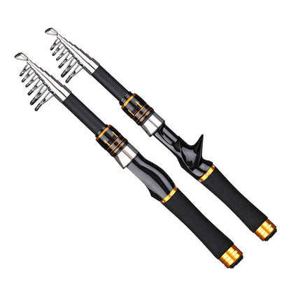Carbon Telescopic Fishing Rod