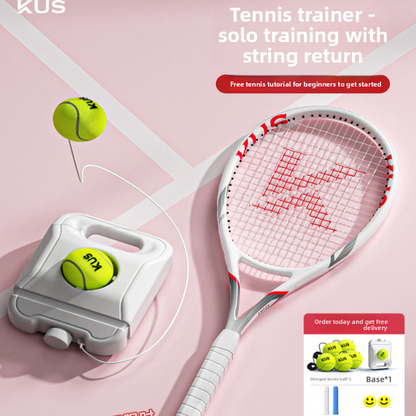 Carbon tennis training equipment