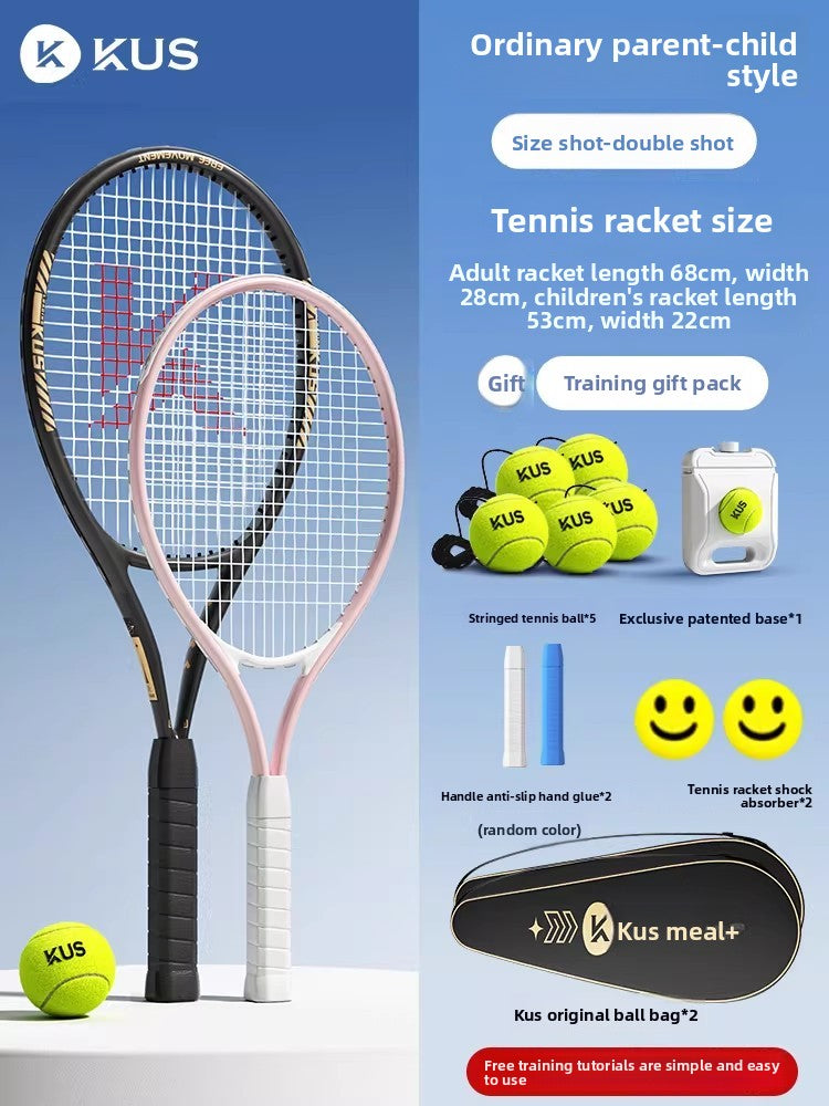 Carbon tennis training equipment