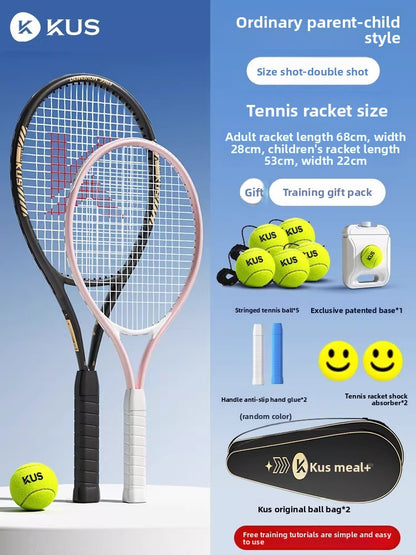 Carbon tennis training equipment