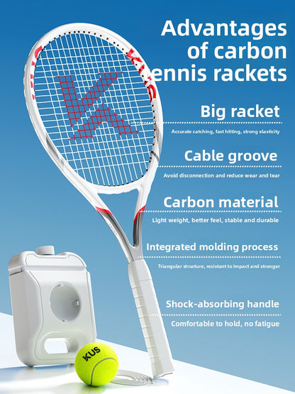 Carbon tennis training equipment