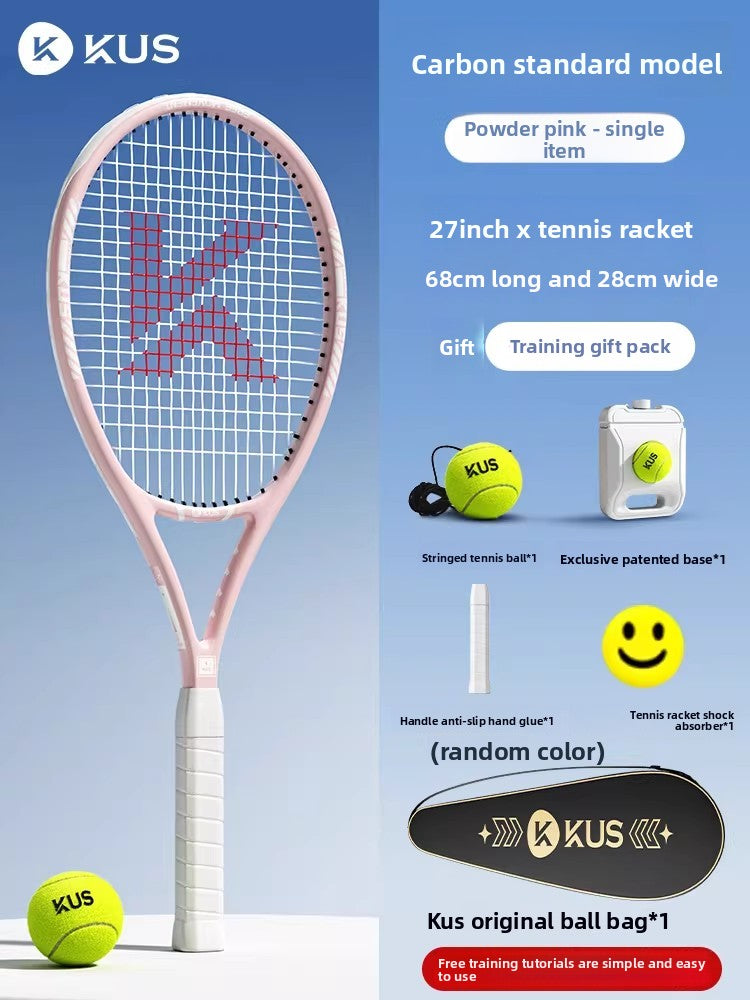 Carbon tennis training equipment