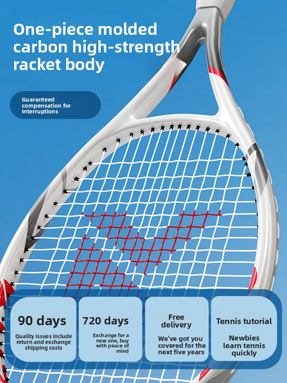 Carbon tennis training equipment