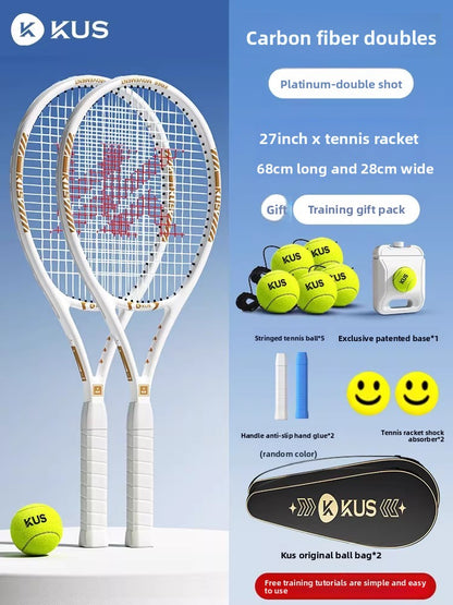 Carbon tennis training equipment